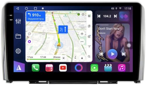 Магнитола для Great Wall Hover H6 2012-2017 - FarCar S500-TS10 монитор 9.5" QLED на Android 14, Быстрая, CarPlay, 4G SIM-слот