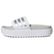 Adidas Adilette Platform Slide 'White Silver'