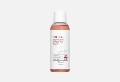 ESTHETIC HOUSE Тонер для лица TOXHEAL RED GLYCOLIC AHA, BHA, PHA TONER (180 мл)