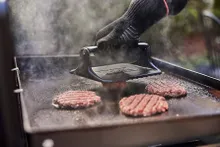 Чугунный пресс для мяса, Weber