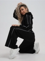 Костюм спортивный летний с брюками палаццо