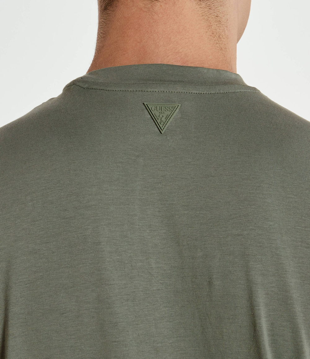 Футболка SS ALPHY GUESS ACTIVE - оливковый(Z2YI11 J1314)