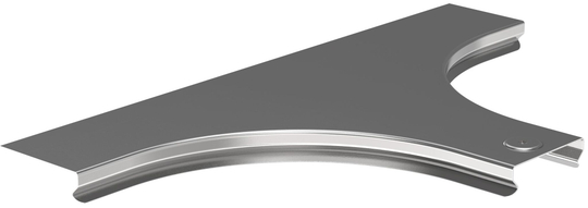 Крышка отвода Т-образного плавного тип Г01 80мм ESCA IEK