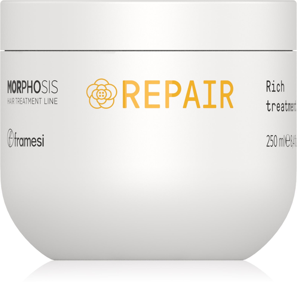 Framesi Morphosis Repair - восстанавливающая маска для поврежденных волос /   250  ml  / GTIN 8059606681344
