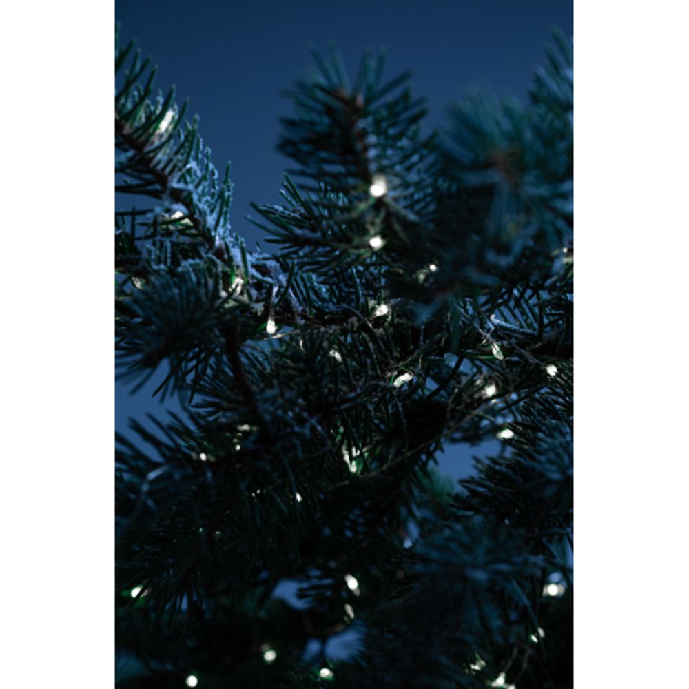 Садовая гирлянда ЭРА ERASF22-17 Нить на солнечной батарее, холодный свет 21,9 м | Садовые декоративные светильники