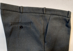 Брюки мужские классические классика строгие офисные офис теплые толстые утепленные костюмные костюмка чёрные зимние шерстяные шерсть прямые 56 размер