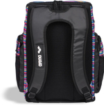 ARENA SPIKY III BACKPACK 45 ALLOVER RACING STRIPES