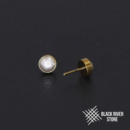 Топ White Pearl PVD Yellow Б/Р