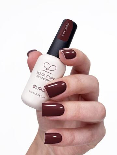 Lovia Cure Гель-лак Black Cherry 234, 8 мл