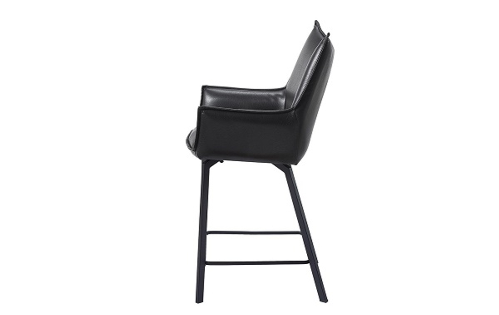Полубарный стул -кресло Black
