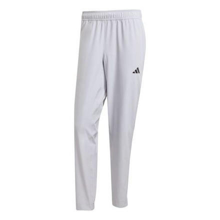 Теннисные брюки Adidas Trening Essential Woven - halo silver/black
