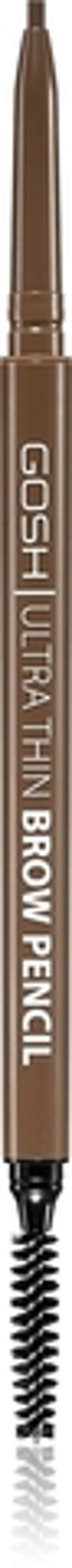 Gosh Ultra Thin - Карандаш для бровей с щеточкой, 0,35 g