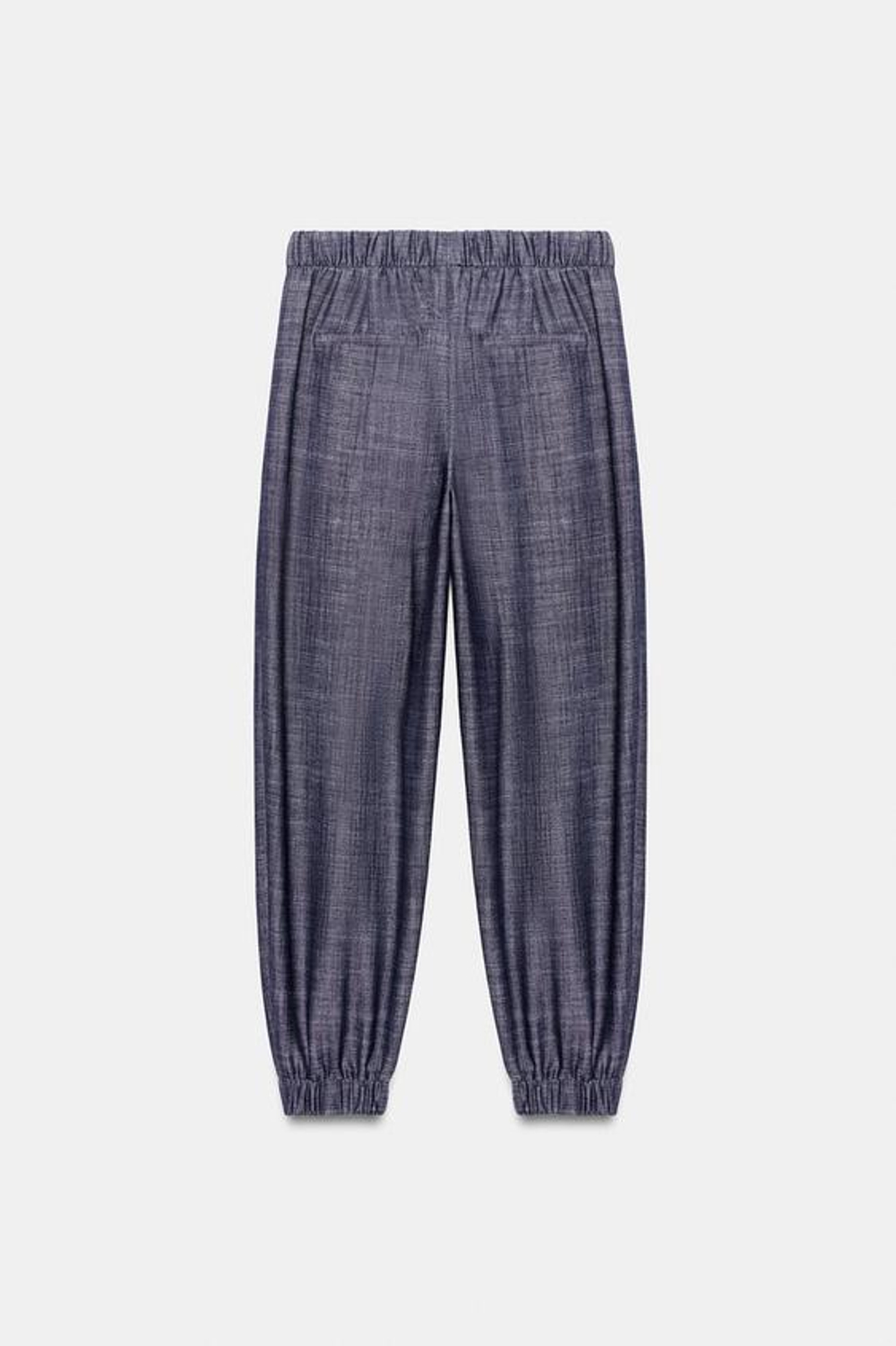 ZARA ДЖОГГЕРЫ С МАНЖЕТАМИ, ИНДИГО