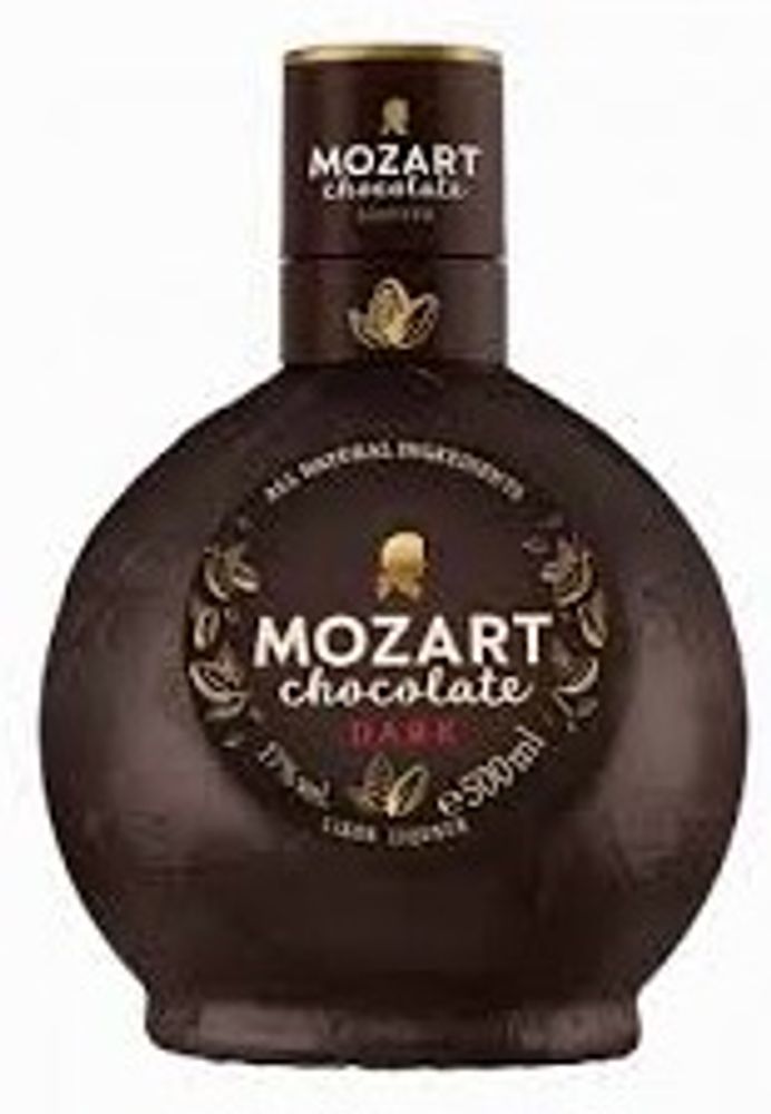 Ликер эмульсионный "Моцарт Дарк Чоколейт" алк.17%, 0.5л