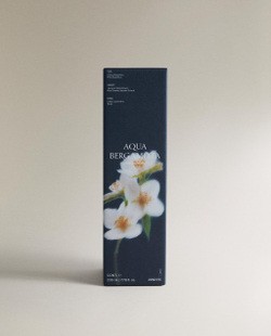 Zara Home Ароматический диффузор с палочками Aqua Bergamota, 230 мл, аромат для дома
