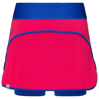 Юбка для девочки теннисная Head Smash Skort G - magenta/royal blue