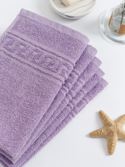 Полотенце махровое, г/к, 30х50, арт. ВТ 30-50Г, 380 гр/м2, цвет: 805-насыщ. сирень,