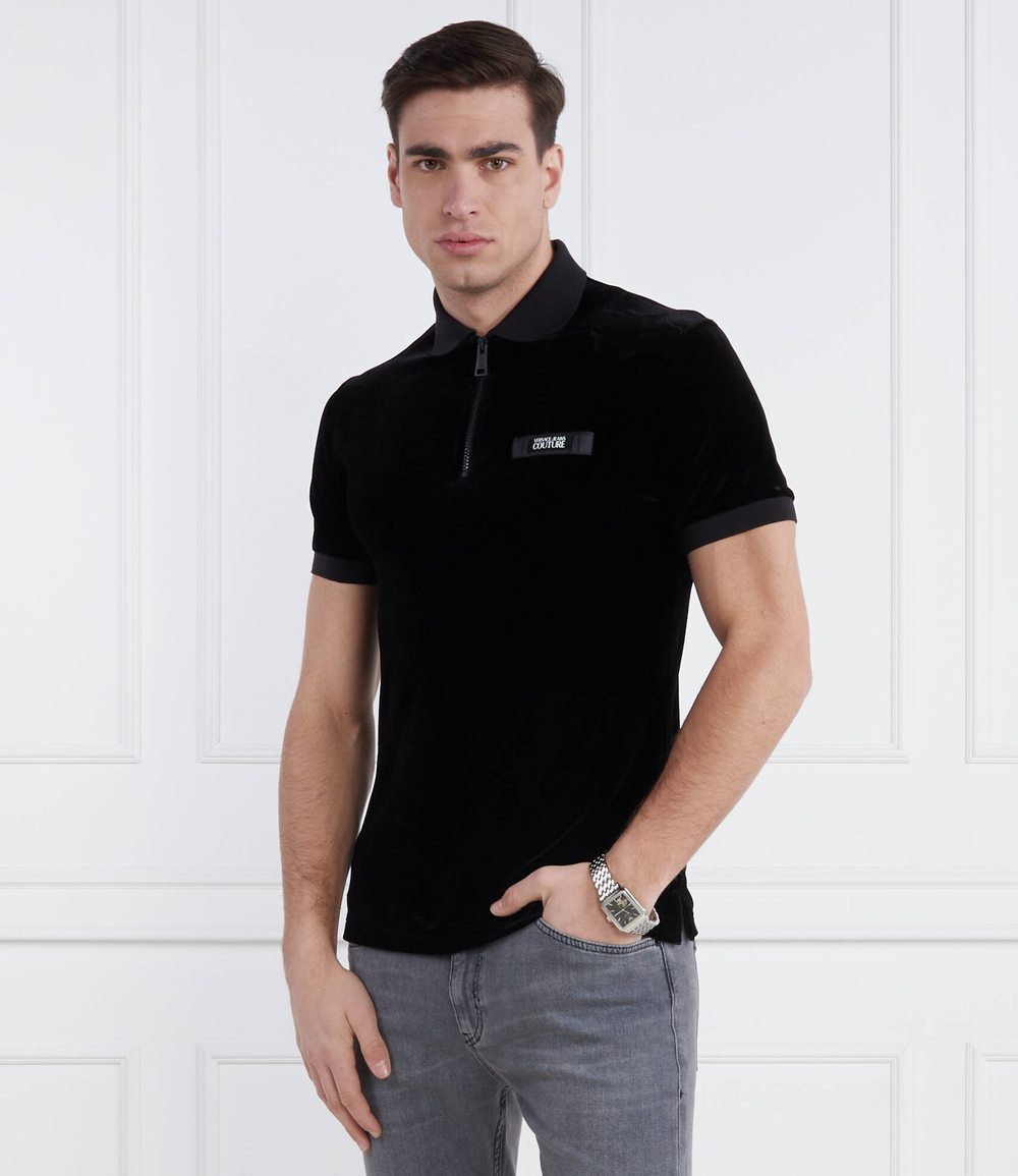 Поло Versace Jeans Couture - черный(76GAG626J0082)