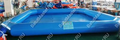 Надувной бассейн "Одноцветный" 6*6*0,65 м