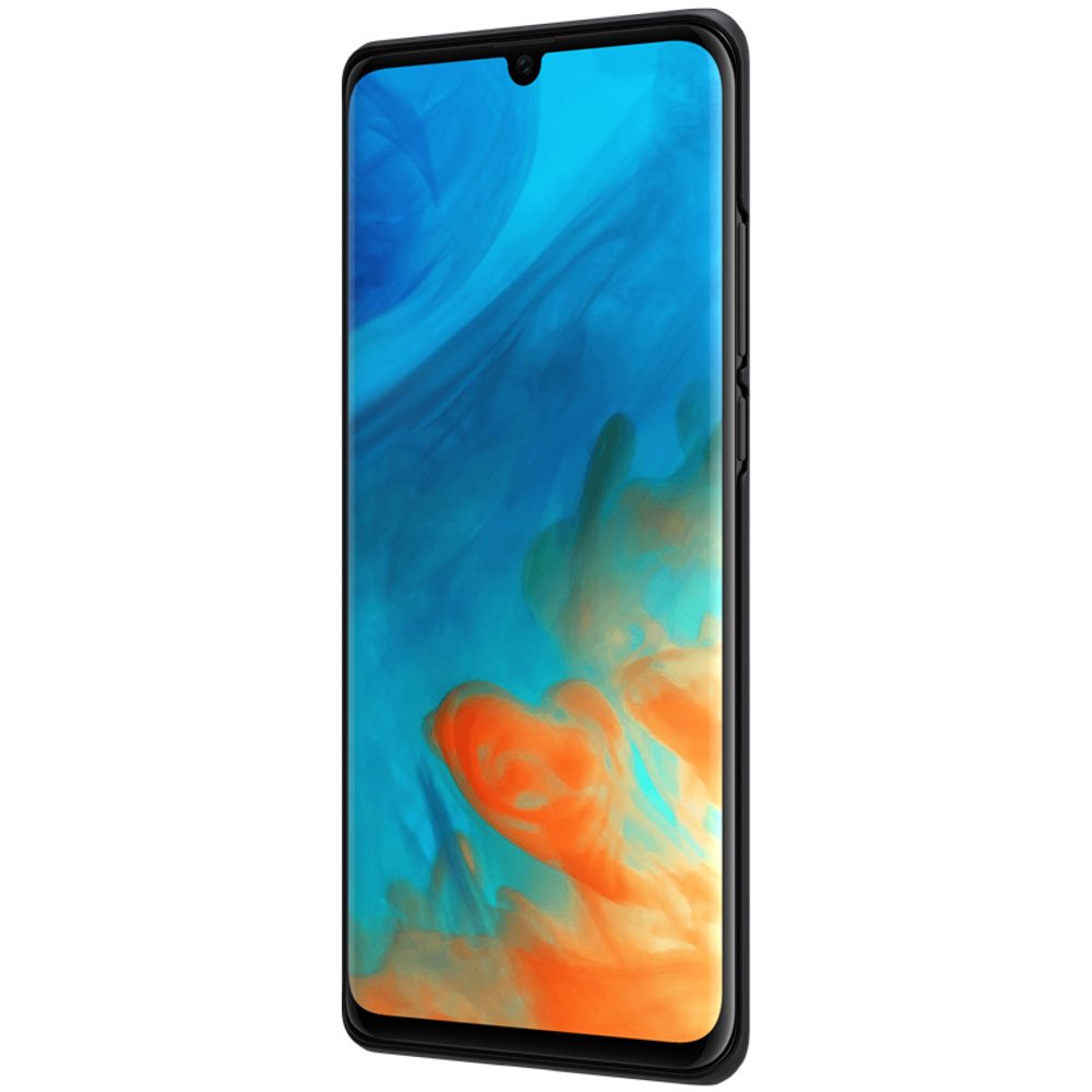 Чехол от Nillkin для Huawei P30 Pro, серия Super Frosted Shield черного цвета