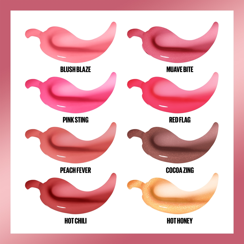 MAYBELLINE NEW YORK Lifter Plump - Блеск для губ с эффектом увеличения оттенок 001 Blush Blaze, 5 ml