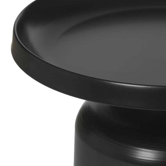 Кофейный стол Tuba Ø50х46 см, черный