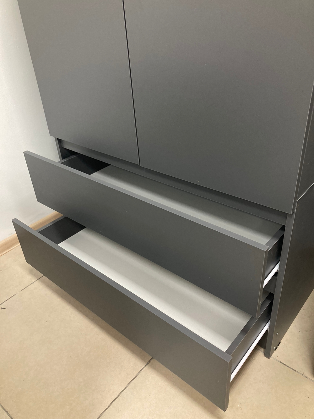 Шкаф Мори МШ 900.1 Графит