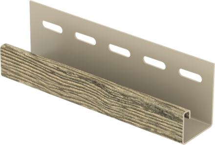 Джей планка Ю-Пласт Hokla Щепа Натуральный орех 3050мм