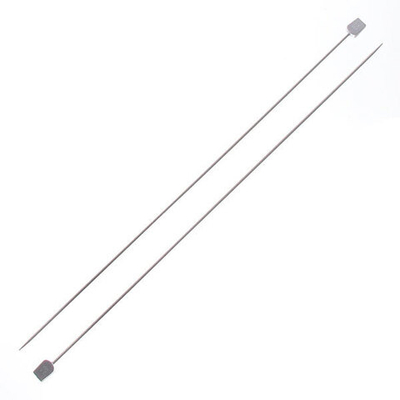 Спицы вязальные прямые тефлон 2,5мм 35см