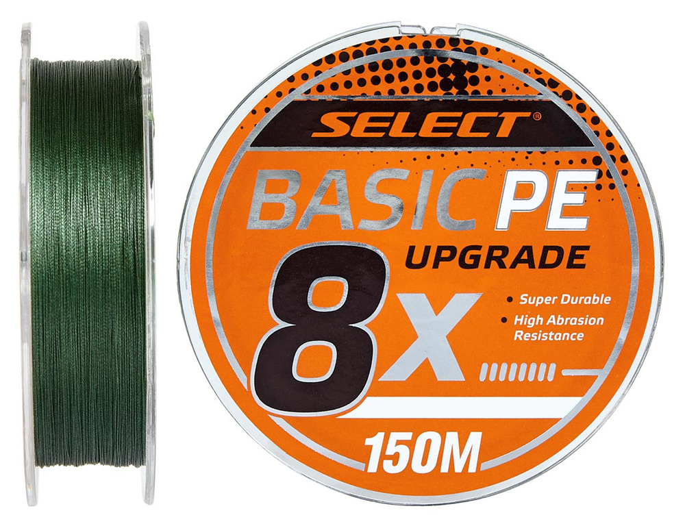 Шнур Select Basic PE 8x 150m (мультиколор) #0.8/0.12mm 14LB/6kg