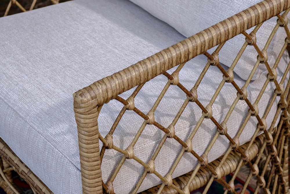 Диванная группа из искусственного ротанга CHARLOTTE