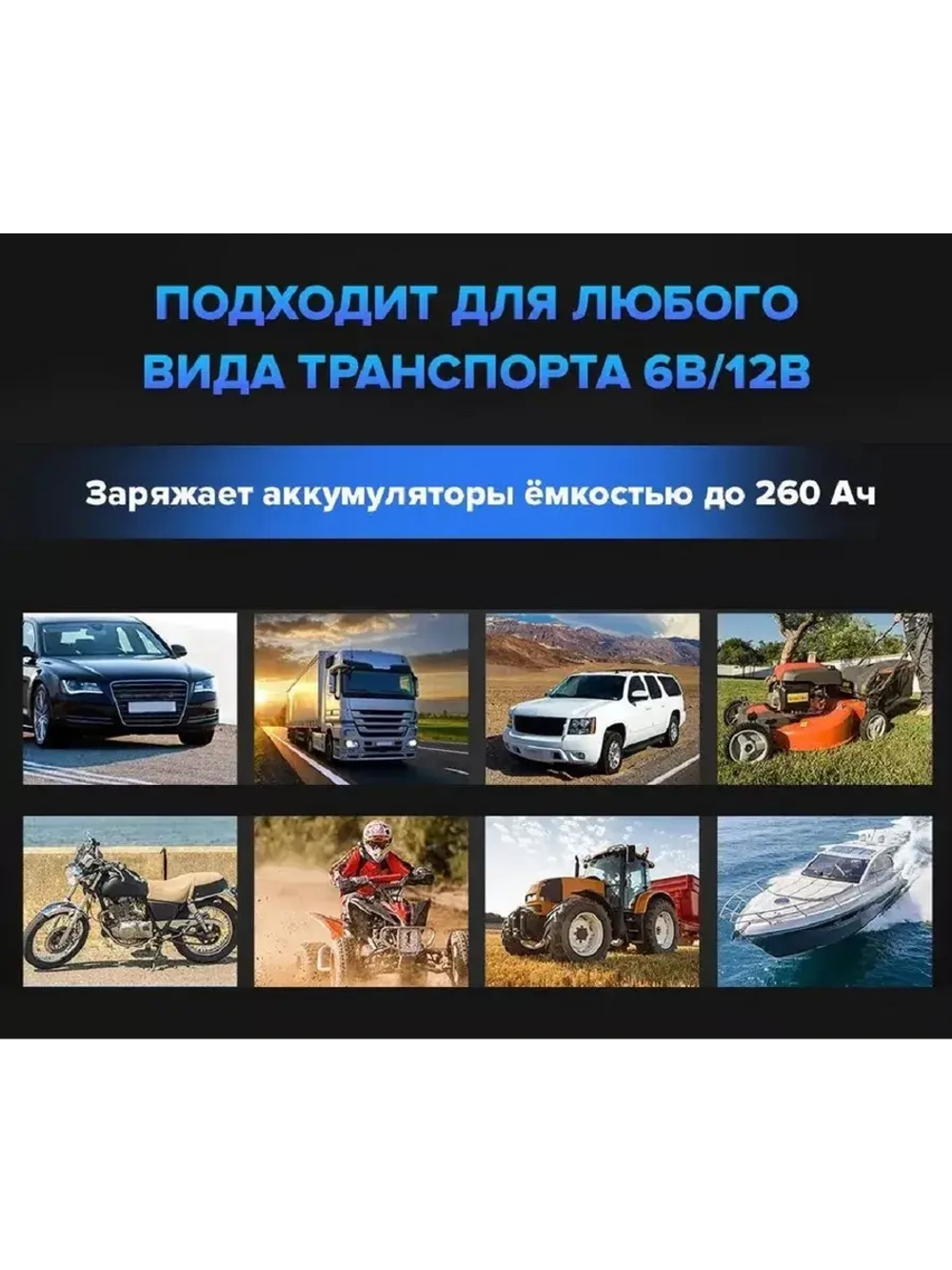 Зарядное устройство TOPDON TB8000 (8A)