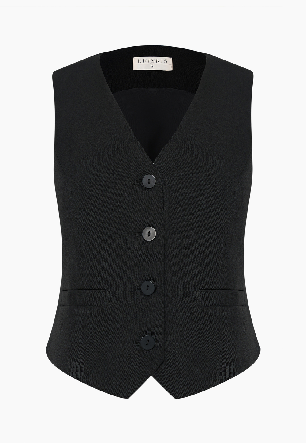 Жилет приталенный