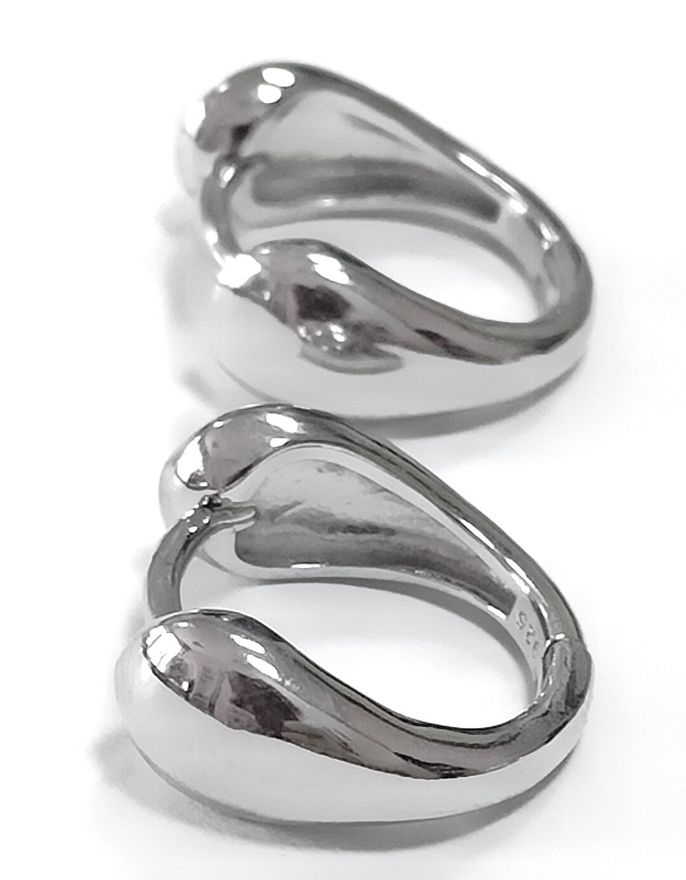 Ювелирные серьги из серебра Эстерелла