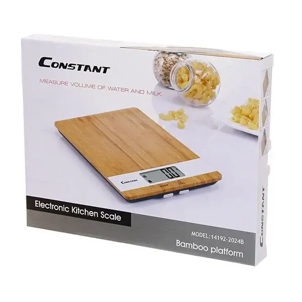 Весы кухонные электронные «Constant» до 5 кг (точн.1гр) 14192-2024В