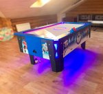 Аэрохоккей с подсветкой (220*120*75 см.)