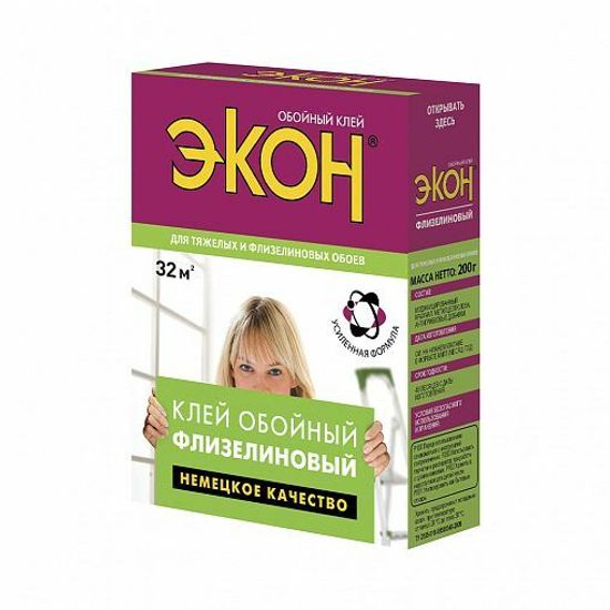 Клей обойный ЭКОН флизелиновый 200 г