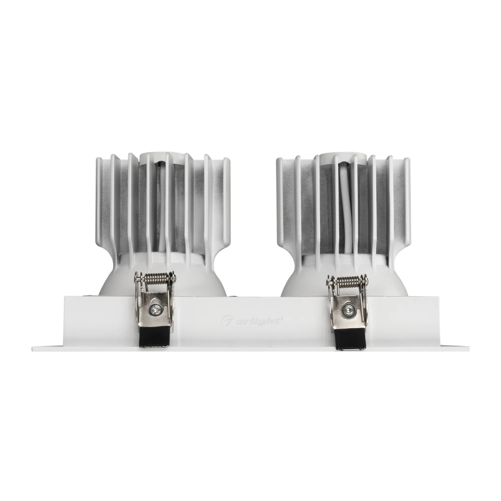 Светильник MS-VORTEX-BUILT-S210x117-2x20W Warm3000 (WH-WH, 20 deg, 230V) (Arlight, IP20 Металл, 5 лет) 057762