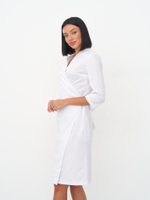 Халат женский м184 soft premium белый
