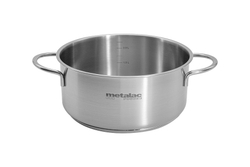 Кастрюля-сотейник 20см 2.8л Metalac Реа