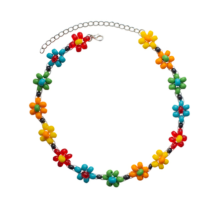 flower necklace