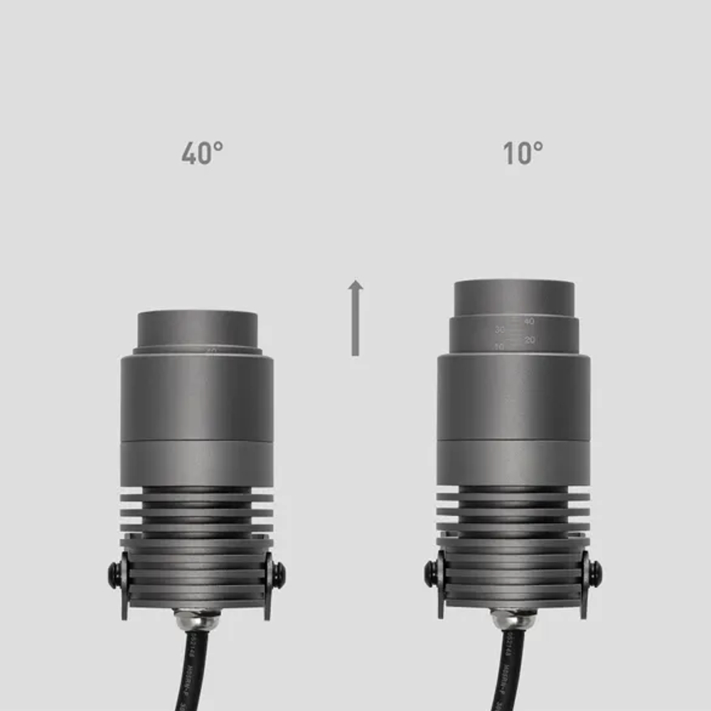 Светильник ALT-RAY-ZOOM-R52-8W Day4000 (DG, 10-40 deg, 230V) (Arlight, IP67 Металл, 3 года) 032560(1)