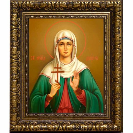 Дария Римская Святая мученица. Икона на холсте.