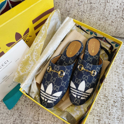 Gucci x Adidas Mules