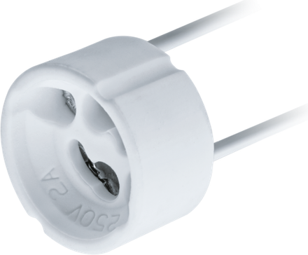 Патрон электрический Navigator 71 617 NLH-CL-GU10 для ГЛН и LED ламп