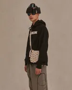 Купить Шапка вязаная Fuzzz Knit Beanie Dark Coral Шапка вязаная Fuzzz Knit Beanie Dark Coral