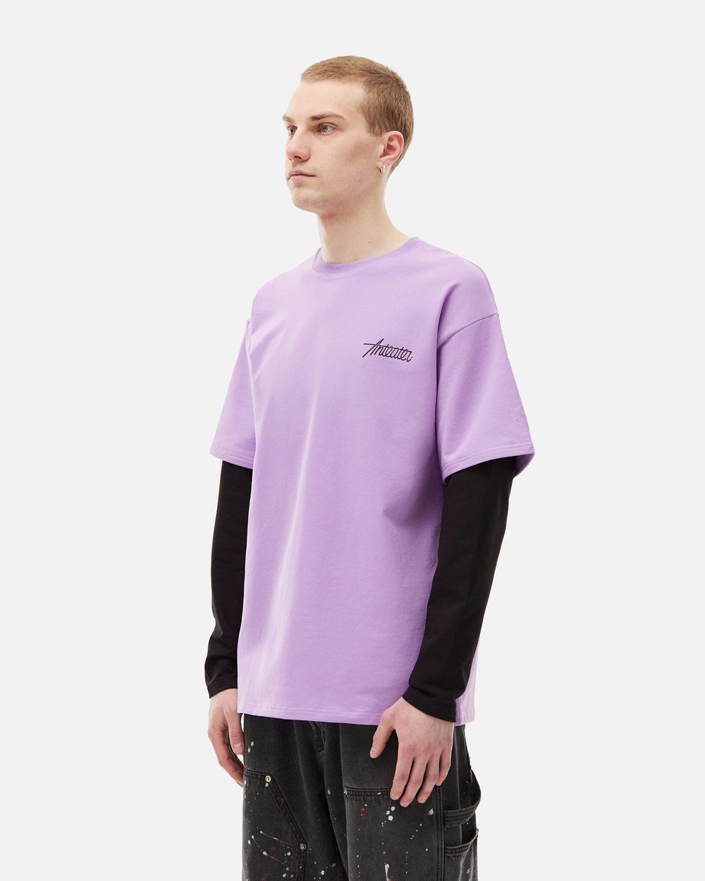 Лонгслив Anteater Phat Long 102 фиолетовый