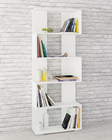 Стеллаж РОМЕО-1 белый