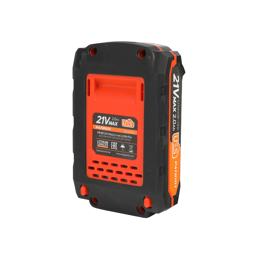 Аккумулятор PATRIOT BR 21 V Max Pro UES (21 В, 2 А*ч, Li-ion)