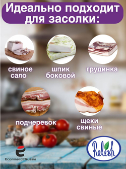 Приправа для засолки сала и шпика 15 гр. Relish 4 шт.